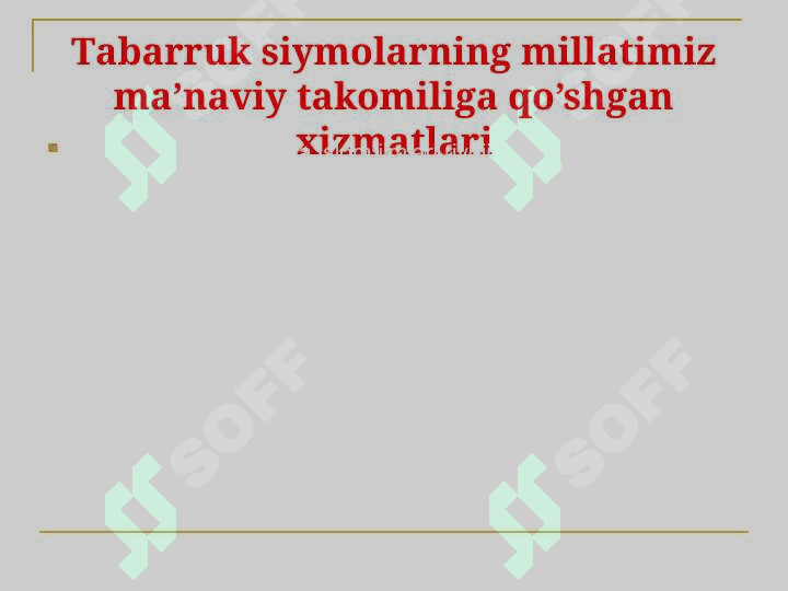 Bilim inson ma’naviy kamolati omili 6