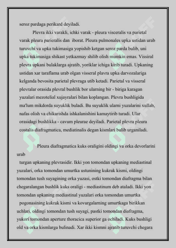 NAFAS TIZIMI KASALLIKLARI BILAN KASALLANGAN BEMORLARNI PARVARISHI VA ULARNI NAZORATI 4