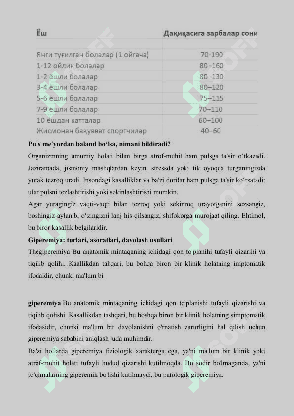 PULSNI TEKSHIRISH 4