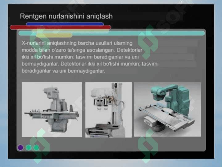RENTGEN APPARATI, UZI,  MRT APPARATLARI 3