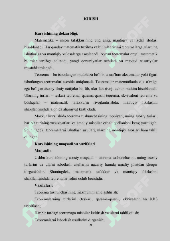 teorema va uning turlari 3