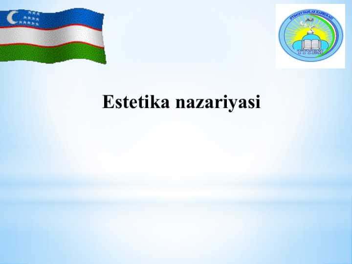 Estetika nazariyasi