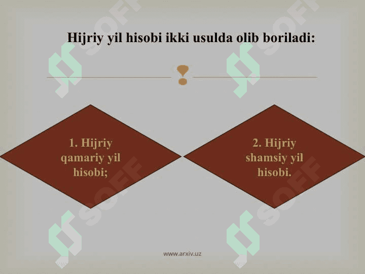 Hijriy yil hisobi 8