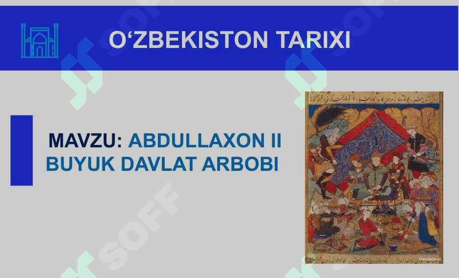O‘zbekiston tarixi 4
