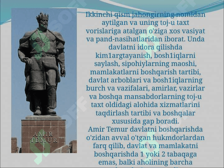 Temur Tuzuklari 5
