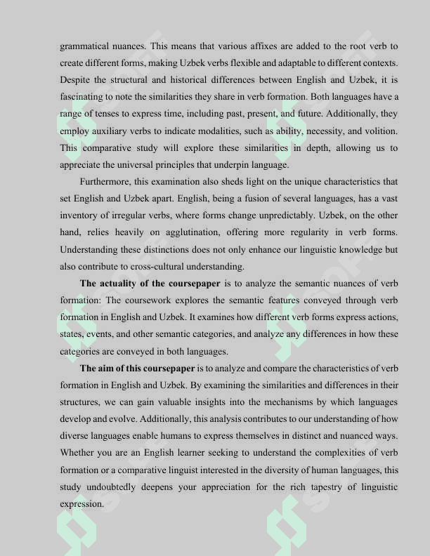 Usage of verbs in English 5