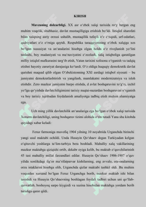 Xiva xonligining tashkil topishi, Xiva xonligi qoʻng’irotlar sulola 3