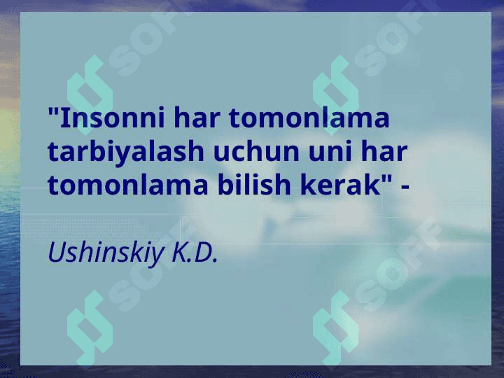 Pedagogik  diagnostika 3