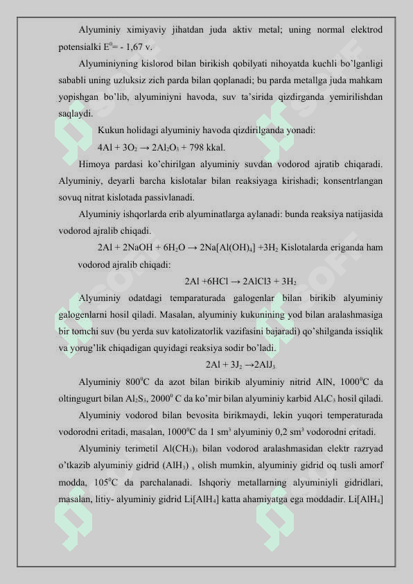 3-Gruppa elementlariga umumiy xarakteristikasi 8