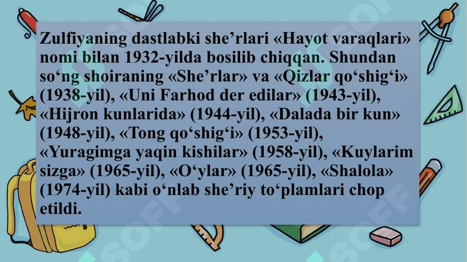 ZULFIYA 6