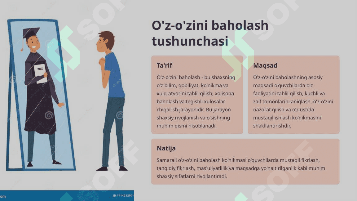 O'quvchilarda o'zini o'zi baholash ko'nikmasini shakllantirish 3