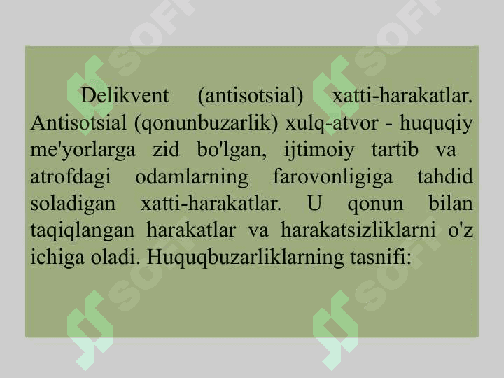 Delinkvent axloq 2
