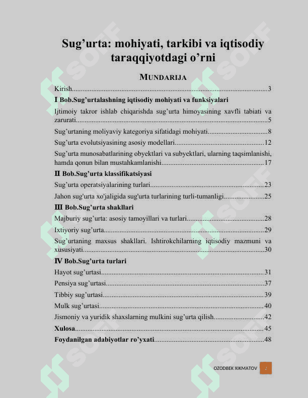 sug'urta 2