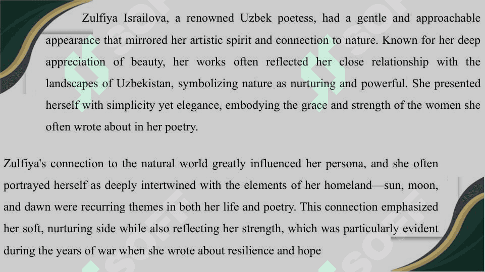 Zulfiya Israilova life (1915-1996) 3
