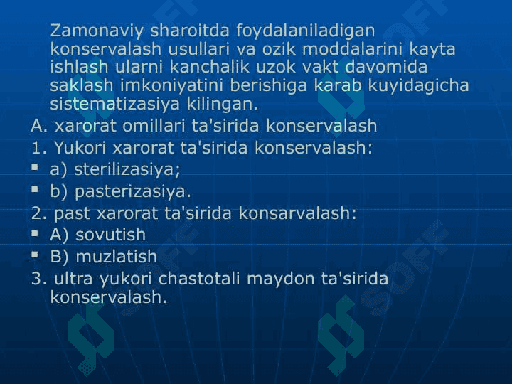 KONSERVA MAXSULOTLARI 6