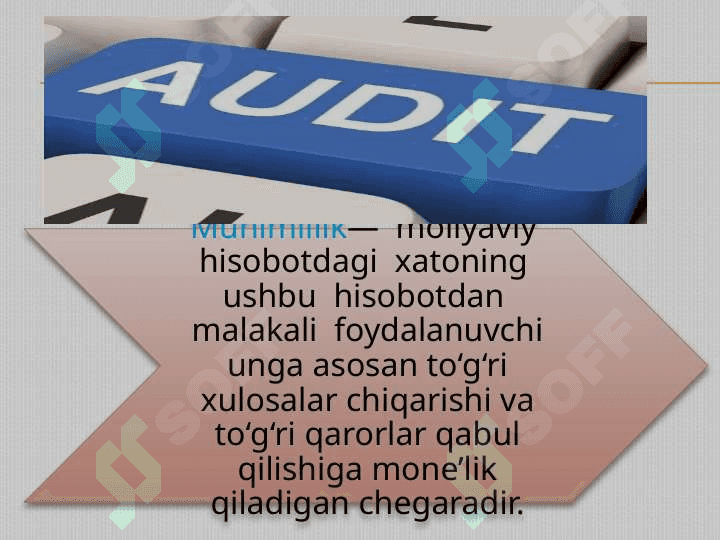 AUDITORLIK TEKSHIRUVIDA MUHIMLILIK VA RISK 3