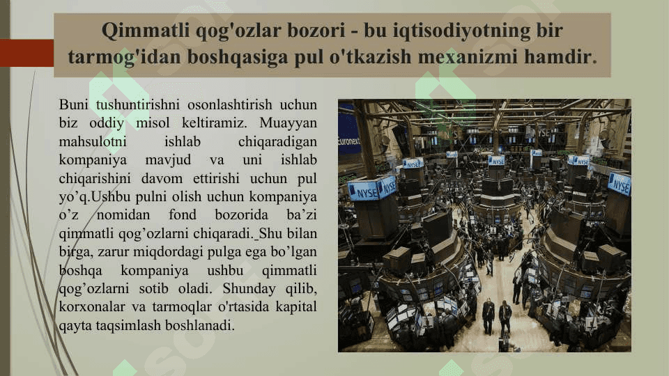 Banklarning qimmatli qog’ozlar bozorida investitsion faoliyati 4