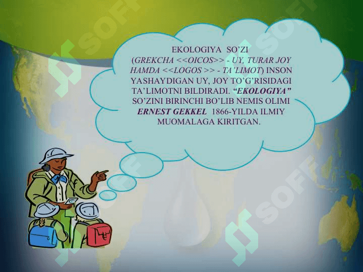 Ekologiya nazoratining tizimi 2