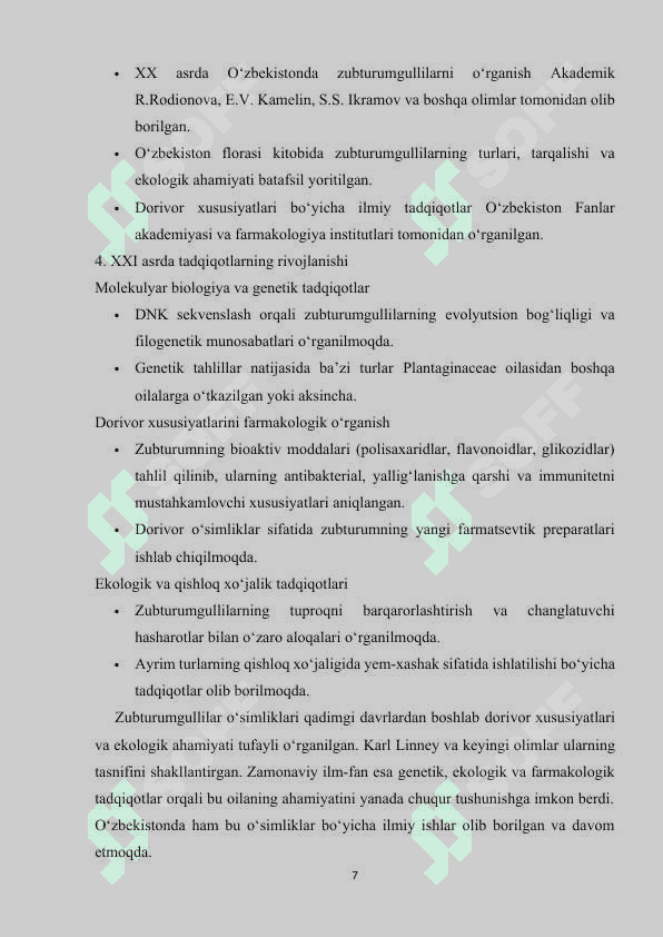 Zubturumgullillar qabilasi 7