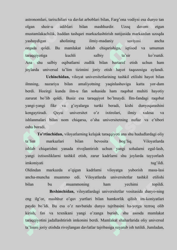 O’ZBEKISTON RESPUBLIKASIDA TA’LIM SOHASIDA AMALGA OSHIRILGAN ISLOHOTLAR 4