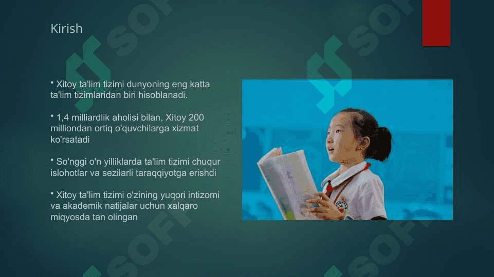 Xitoy ta'lim tizimi 2