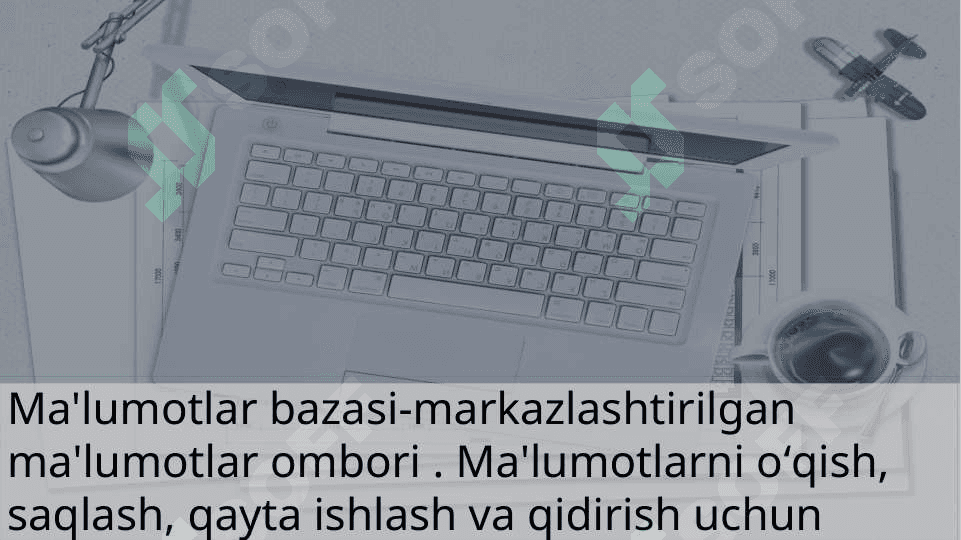 RAQAMLI AXBOROT VA TEXNALOGIYALARI 6