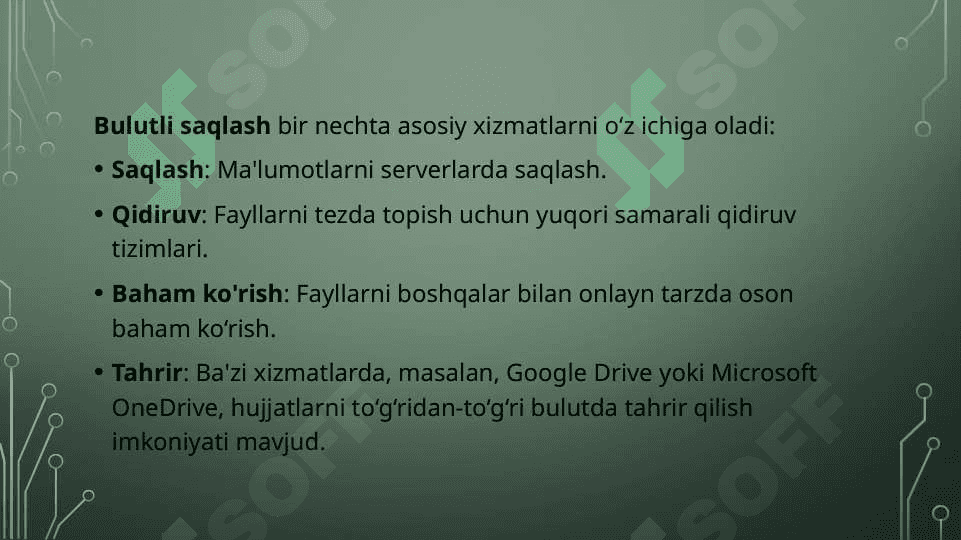 Bulutli Saqlash 4