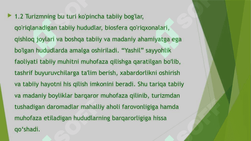 Yashil Turizm 6