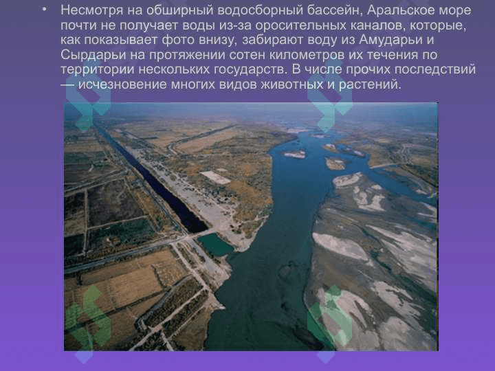 Проблема Аральского моря 8