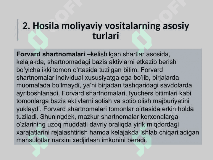 Moliyaviy derivativlar bozori 5