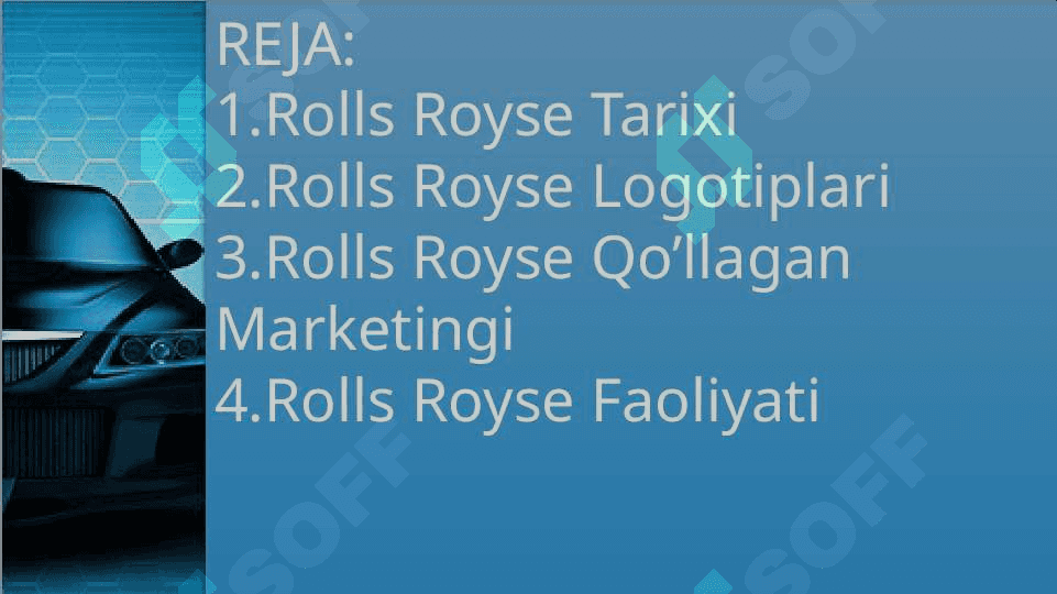 Rolls Royse kompaniyasi 3