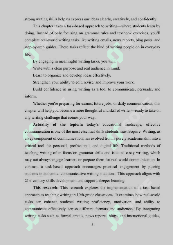 Task-based approach in teaching writing skills 10th grades 3
