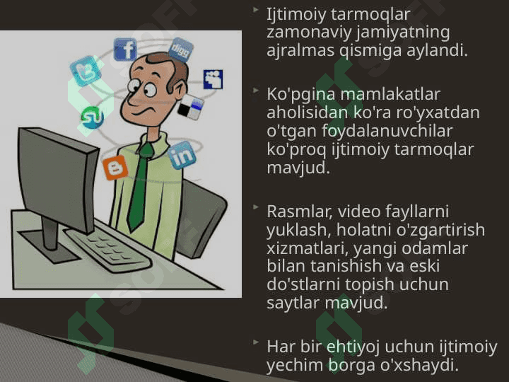Ijtimoiy tarmoqlar 6