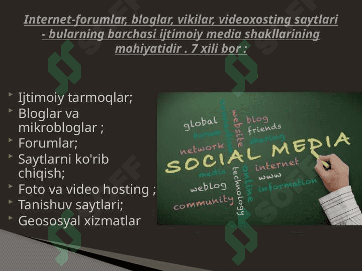 Ijtimoiy tarmoqlar 7
