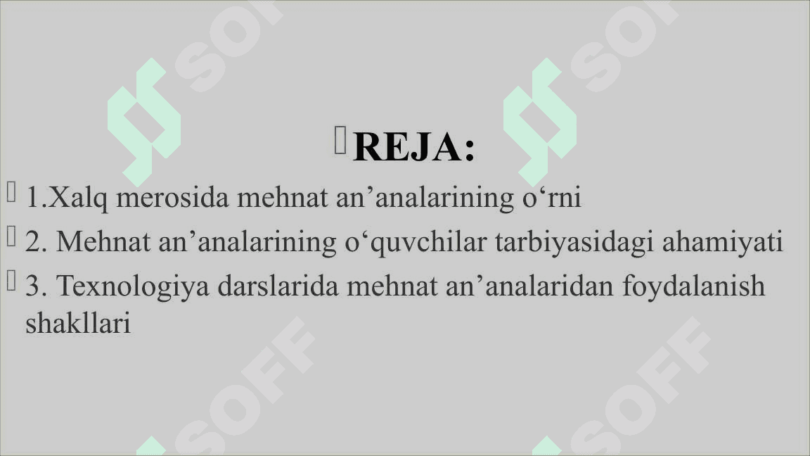 O‘quvchilarning mehnat tarbiyasida mehnat an’analarining o‘rni 2