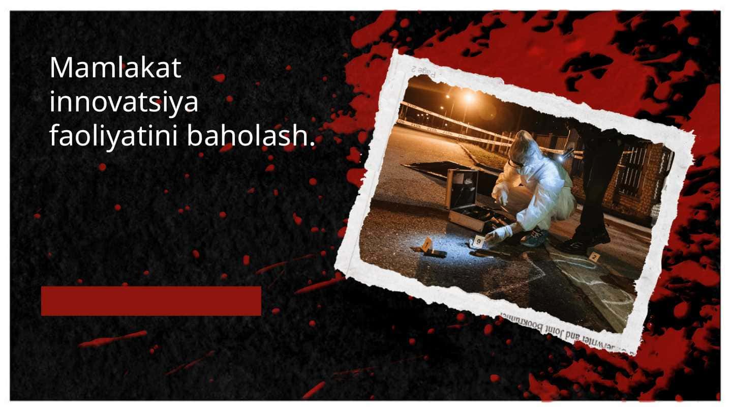 Mamlakat innovatsiya faoliyatini baholash