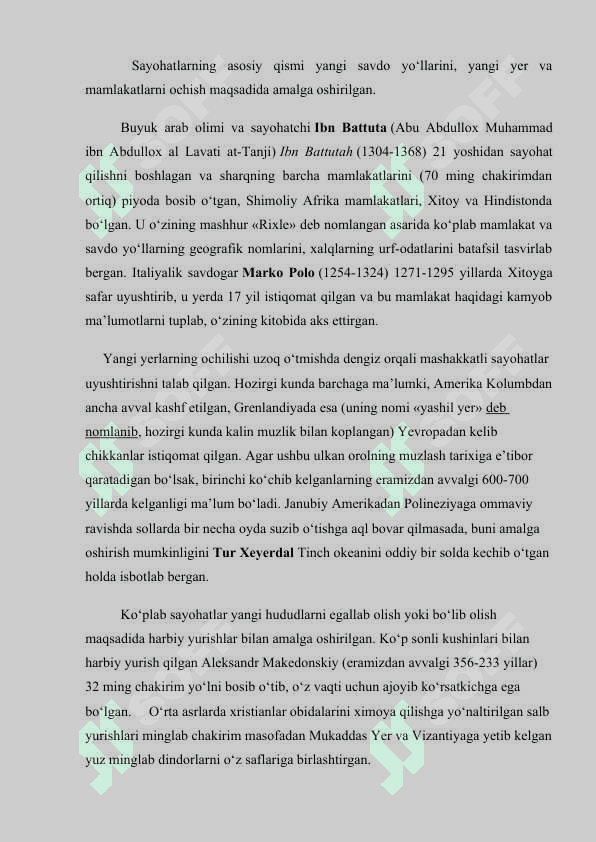 Ilk sayohatchilar va sayohat tarixi 8
