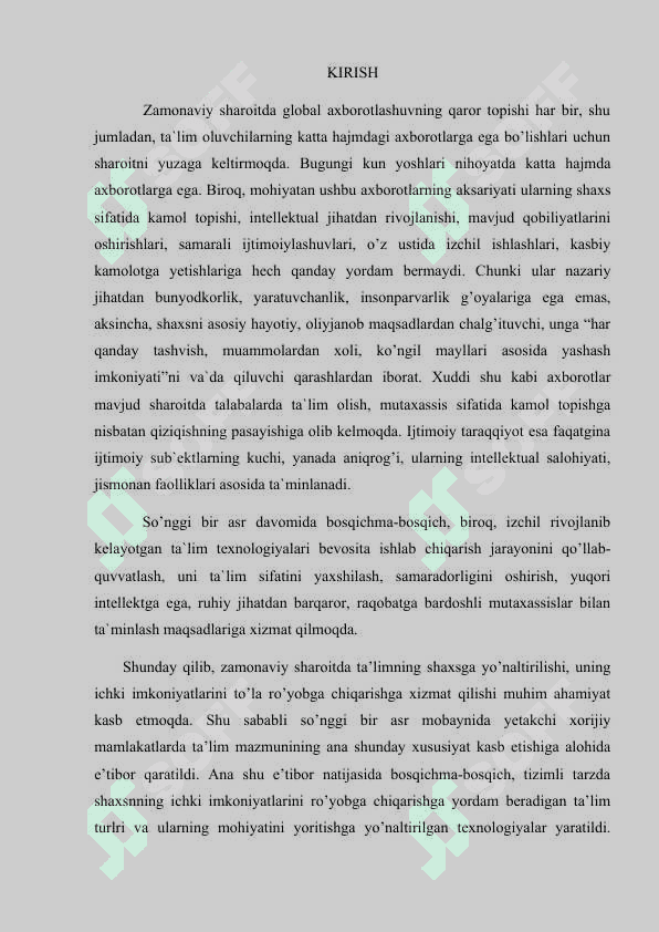 INFORMATIKA FANLARINI O’QITISHDA MODULLI TA’LIM TEXNOLOGIYALARINING AHAMIYATI 2