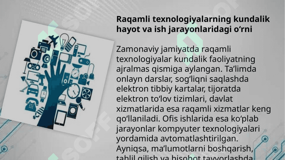 Raqamli texnologiyalar va Excel dasturi haqida 4