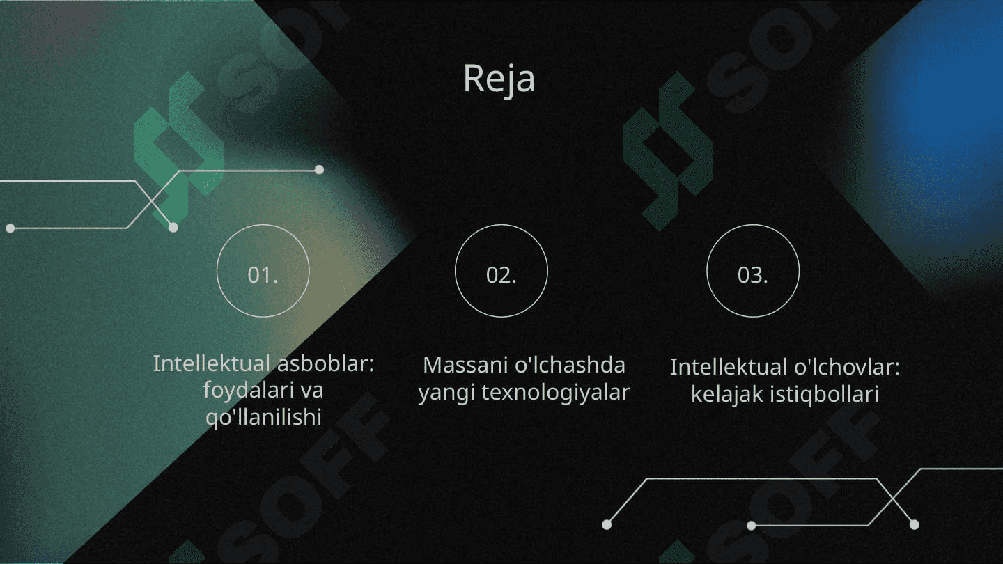 Intellektual oʻlchash asboblarini massani oʻlchashda qoʻllash 2