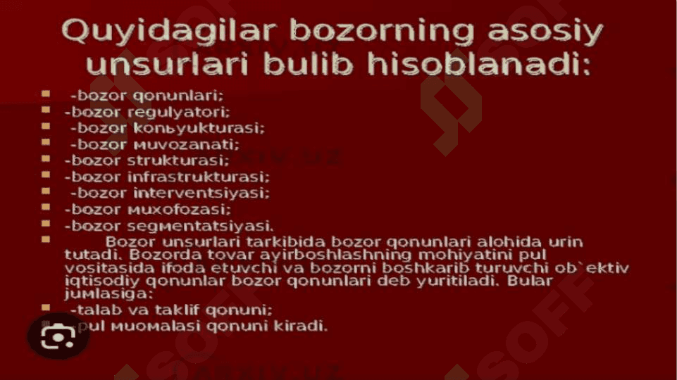 Bozor muvozanati 2