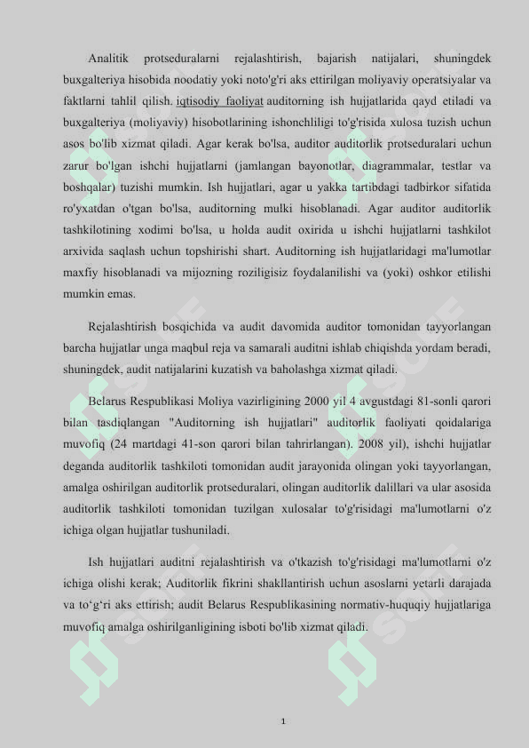 Auditorlik tashkilotining ish xujjatlari 5