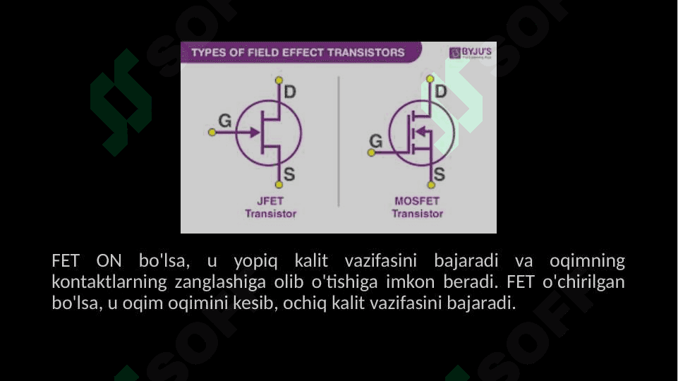 Maydonli va  Bipolyar tranzistor kalit sxemalari 4