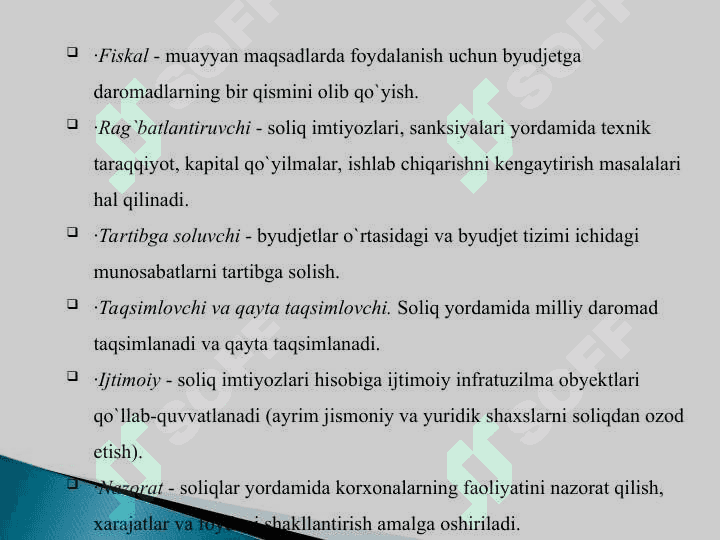 Soliq va soliqqa tortish 7