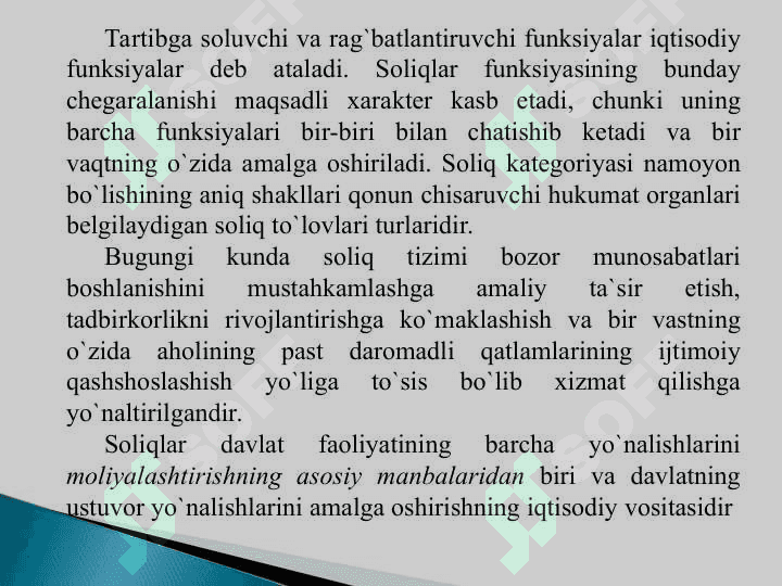 Soliq va soliqqa tortish 8