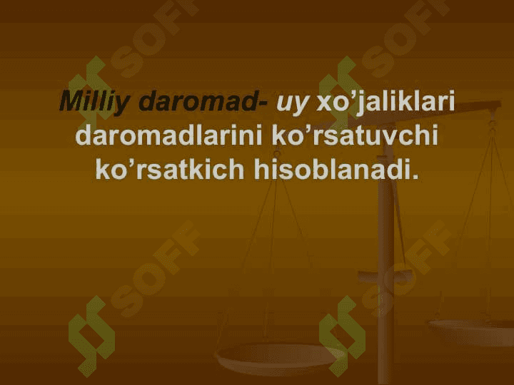 Milliy daromad (MD)- 7