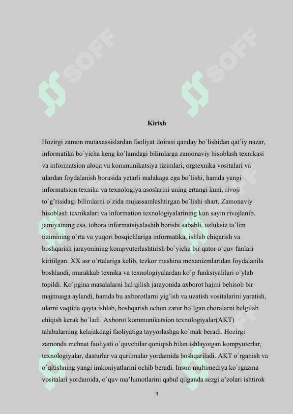 Dasturlash tillari. Delphi tilida dasturlash asoslari 3