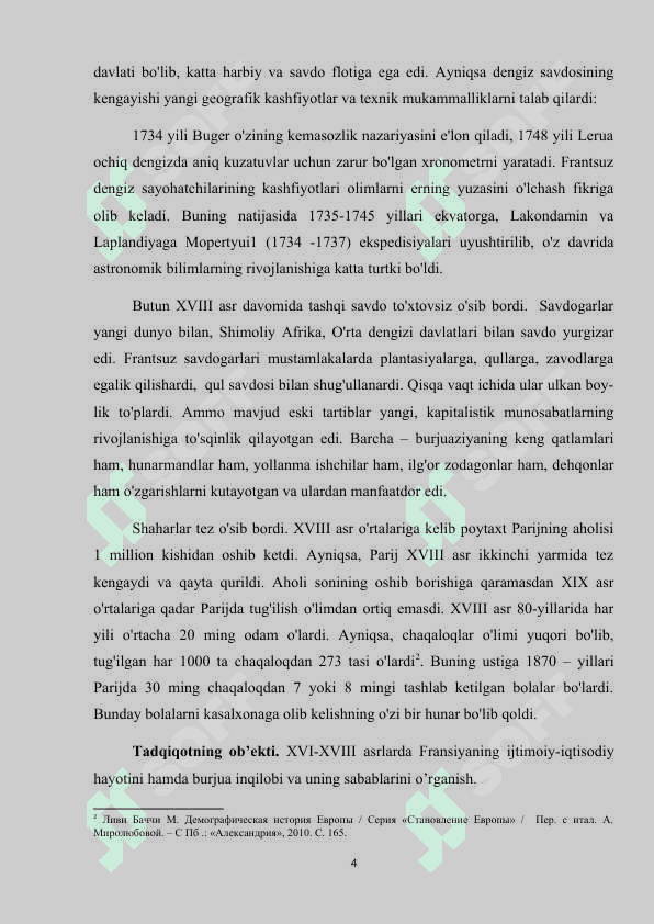 XVI-XVIII ASRLARDA FRANSIYA 4