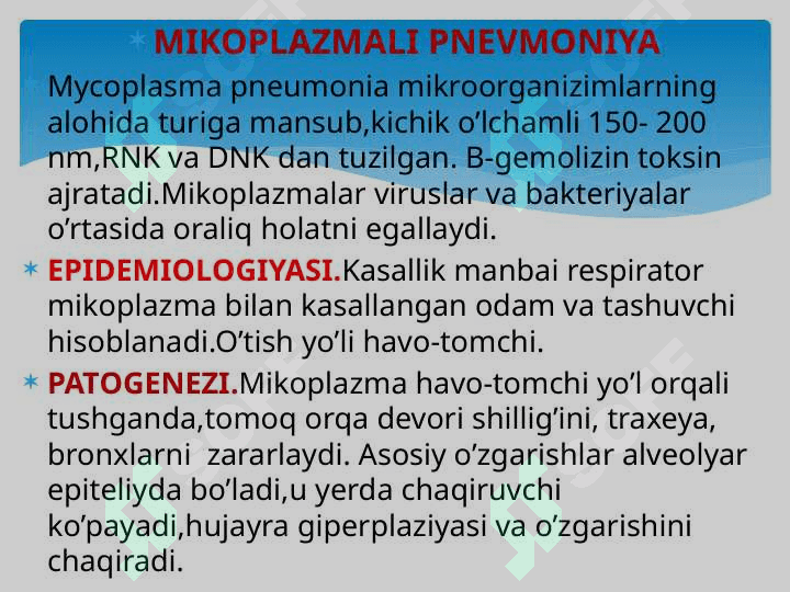 ATIPIK PNEVMONIYALAR. 4