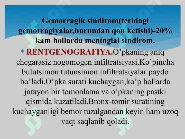 ATIPIK PNEVMONIYALAR. 7